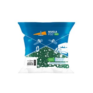 Espaçador Moldimplas Nivela Piso Fit Eco 1mm Verde C/100 Peças