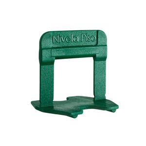 Espaçador Moldimplas Nivela Piso Flex Eco 1mm Verde C/50 Peças