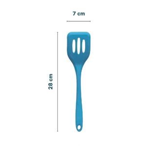 Espátula Vazada De Silicone - Oikos