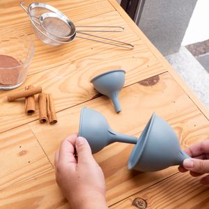Conjunto De 3 Funis De Silicone - Oikos