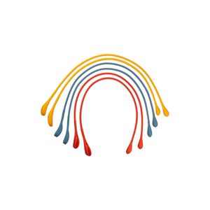 Amarradores De Alimento De Silicone Coloridos 6Pcs - Oikos