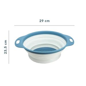 Escorredor Para Alimentos Retrátil Pequeno 23CM - Oikos