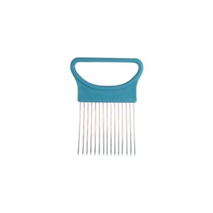 Garfo Para Cortar Alimentos Azul - Oikos