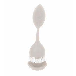 Infusor De Cha De Silicone Cinza