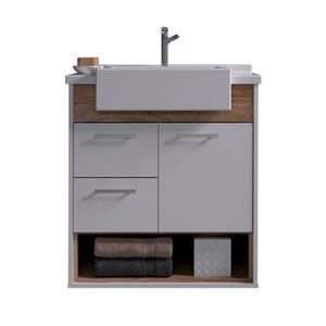 Gabinete CeRocha Delta 60Cm Branco/Berlin