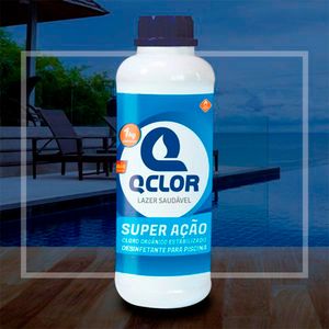 Cloro Granulado para Piscina Super Ação 1KG - Q-Clor