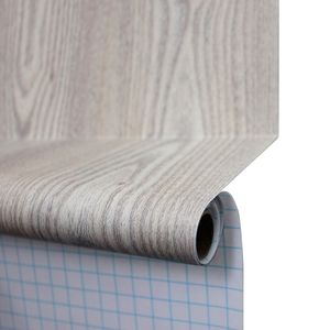 Adesivo Laminado PVC Adesif 45x200Cm 8MM Nogueira