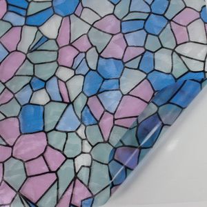 Adesivo Laminado PVC Adesif 60x200Cm 12MM Geometrico