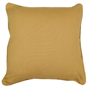 Almofada Proxima Cheia 43 Cm X 43 Cm Kasan Pecan Mostarda
