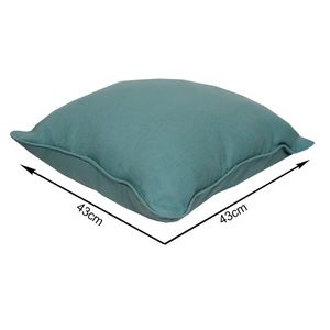 Almofada Proxima Cheia 43 Cm X 43 Cm Kasan Sage Verde