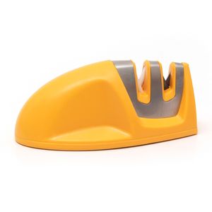Afiador Oikos De Facas Amarelo