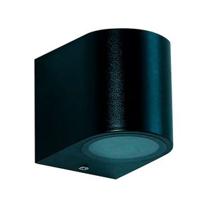 Arandela de Sobrepor Redonda em LED 1C Preta - Fortec