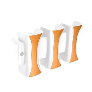 Arandela LED de Sobrepor 4X1W ABS Luz Amarela 3000K Dourada - Fortec