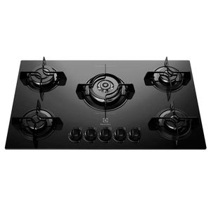 Cooktop Electrolux 5 Bocas KE5TP Bivolt Preto