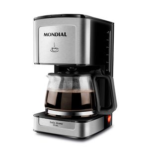 Cafeteira Elétrica Dolce Arome Mondial 220V 800W Preto/Inox C-44-32X-SI