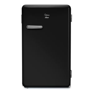 Frigobar Midea 95L MRV10P2 Retrô Preto 1 porta 220V