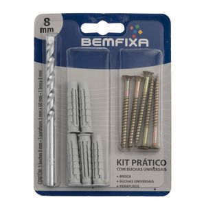 Kit Pratico Bemfixa Universal 08Mm