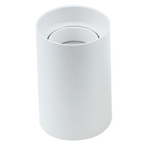 Plafon de Sobrepor Redonda Branco High End - Bronzearte