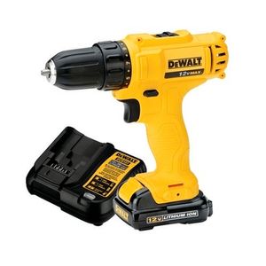 Parafusadeira e Furadeira à Bateria 1/2" 2000RPM Bivolt Amarela 12V - DCD796D2 - Dewalt