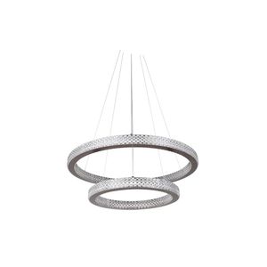 Pendente Duplo LED em Acrílico DB011CF-CCT 3 Em 1 Bivolt - Fortec