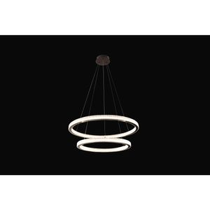 Pendente Duplo LED em Acrílico DB011CF-CCT 3 Em 1 Bivolt - Fortec