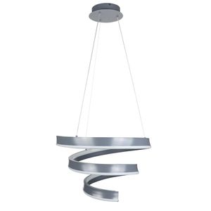 Pendente LED DDB008DGY-CCT 3 em 1 Cinza Bivolt - Fortec