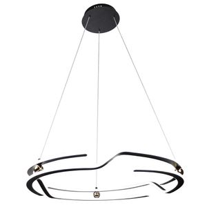 Pendente LED DB009GD-CCT 3 Em 1 Preto Bivolt - Fortec