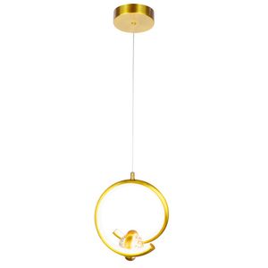 Pendente LED DB022BZ-CCT 3 Em 1 Dourado Bivolt - Fortec