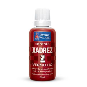 Corante Liquido Xadrez Base de Água Vermelho 50ml - Sherwin-Williams