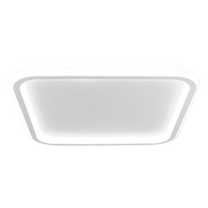 Plafon LED Quadrado 32W Luz Branca 6500K Alva Branco Bivolt - Blumenau