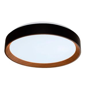 Plafon Redondo 24W Arbos 3 em 1 Preto Bivolt - Blumenau