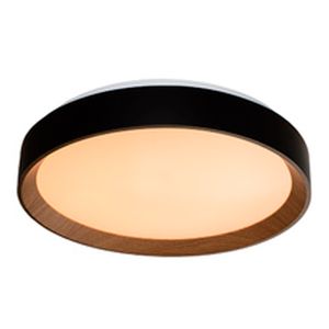 Plafon Redondo 24W Arbos 3 em 1 Preto Bivolt - Blumenau
