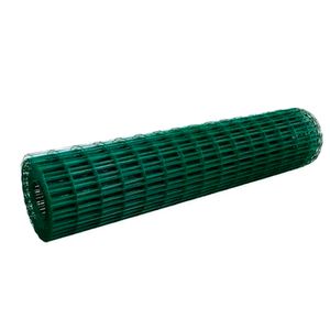 Tela Alambrado Vonder galvanizada revestida de PVC verde 10cm x 5cm x 2,50mm x 1mt x 25mt