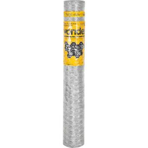 Tela Hexagonal Galinheiro Vonder galvanizada 2" x 22 x 1,80mt x 50mt