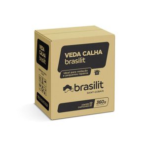 Veda Calha 360G Cinza Brasilit
