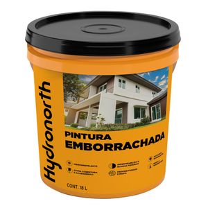 Tinta Impermeabilizante Fosco Pintura Emborrachada Palha 18L - Hydronorth