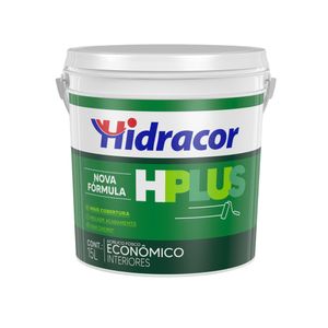 Tinta Acriílica Econômica Fosco Hplus Cinza Medio 15L - Hidracor