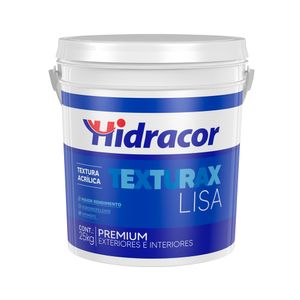 Textura Acrílica Texturax Lisa Cinza Niquel 25Kg - Hidracor