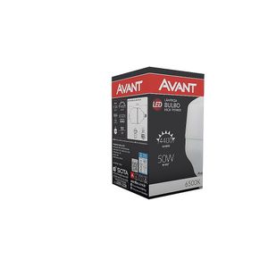 Lâmpada LED Bulbo In E27 50W Luz Branca 6500K Bivolt - Avant