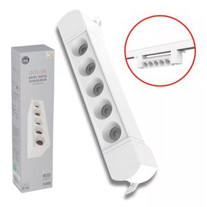 Spot LED para Trilho Dots 10W Luz Branca 6500K Branco Bivolt - 910271372 - Avant
