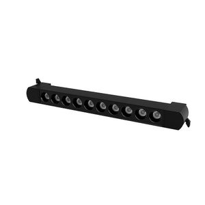 Spot LED para Trilho Dots 20W Luz Amarela 2700K Preto Bivolt - 910340375 - Avant