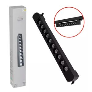 Spot LED para Trilho Dots 20W Luz Amarela 2700K Preto Bivolt - 910340375 - Avant
