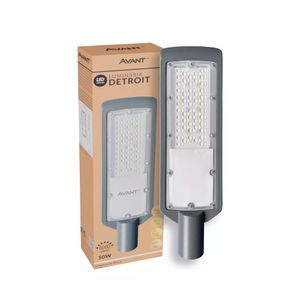 Luminária Led Detroit 50W Luz Branca 6500K Bivolt - 355001374 - Avant