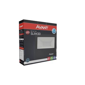 Refletor Led Slim30 Rgb Bivolt Avant