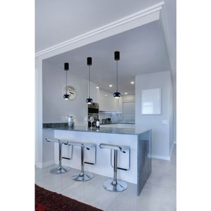 Pendente Nina 7w Dourado Com Led Integrado 3000k Orluce