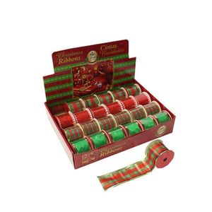 Fitas Decorativas Natalinas Coloridas Sortidas 10Mx6Cm Miro