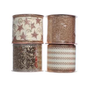 Fitas Decorativas Natalinas Sortidas 10Mx6Cm Miro
