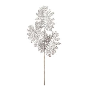 Ramo Artificial Natalino Prateado 69Cm Miro