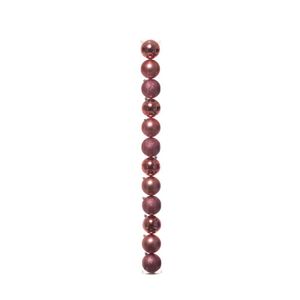 Jogo de Bolas de Natal Magenta 12 Peças Miro