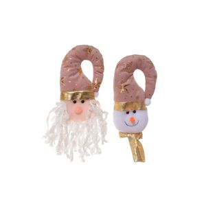 Enfeite Boneco Ornamental para Árvore de Natal Dourado 25CM Sortido - Miro